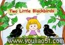 two little blackbirds